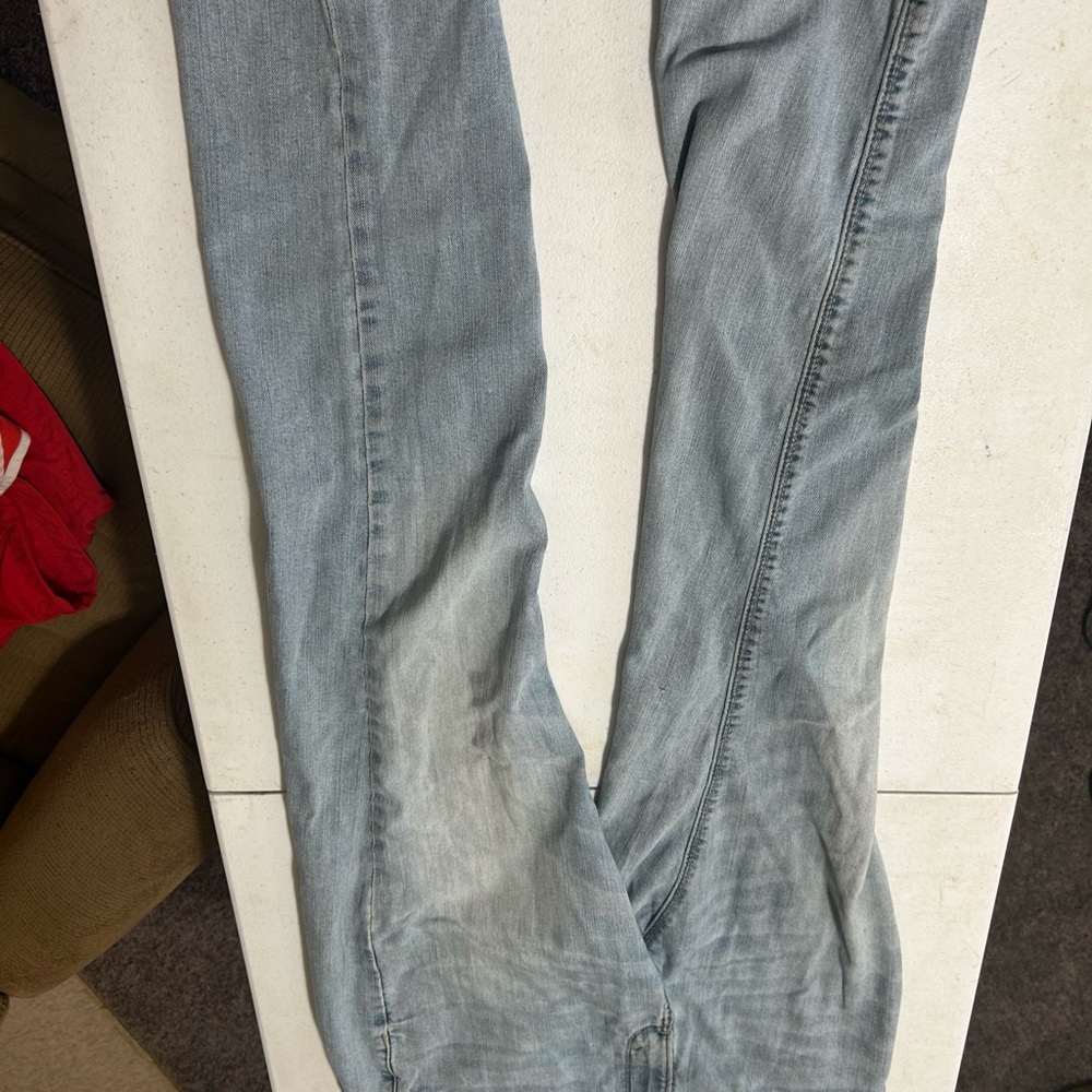 Levi's Faded Blue Denim Jeans